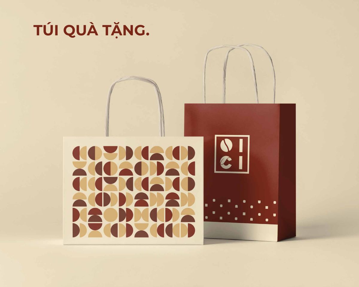 Ứng dụng bộ nhận diện trên bao bì và vật phẩm thương hiệu