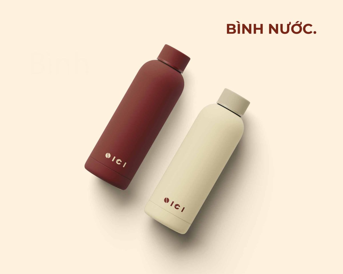 Ứng dụng bộ nhận diện trên bao bì và vật phẩm thương hiệu