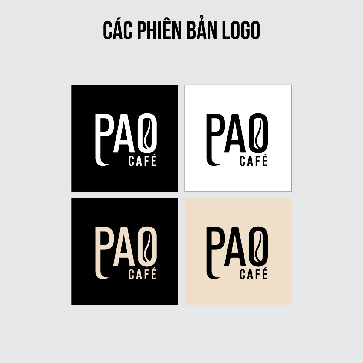 Ý tưởng thiết kế – Hành trình của hạt cà phê được kể bằng ngôn ngữ đồ họa
