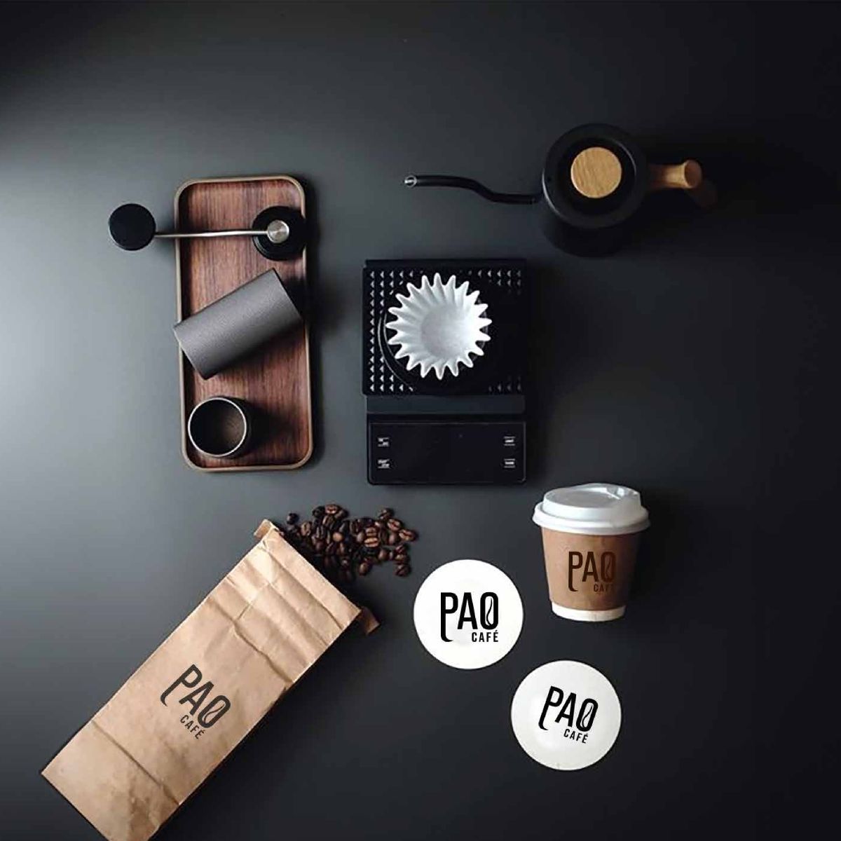 Thiết kế bộ nhận diện thương hiệu PAO