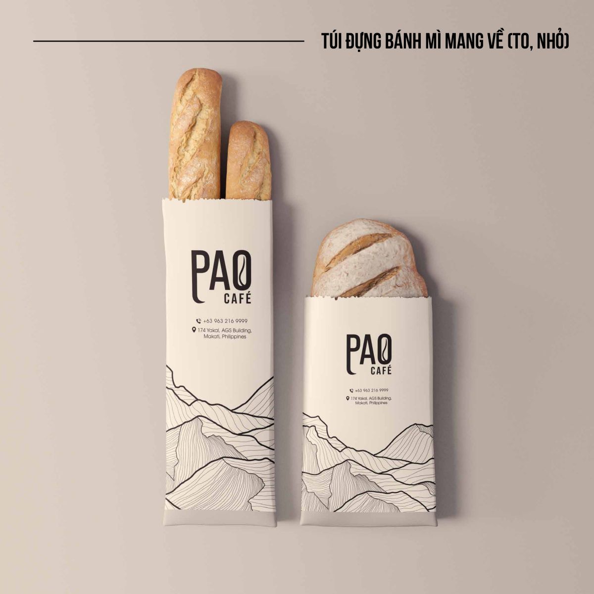 Thiết kế bộ nhận diện thương hiệu PAO