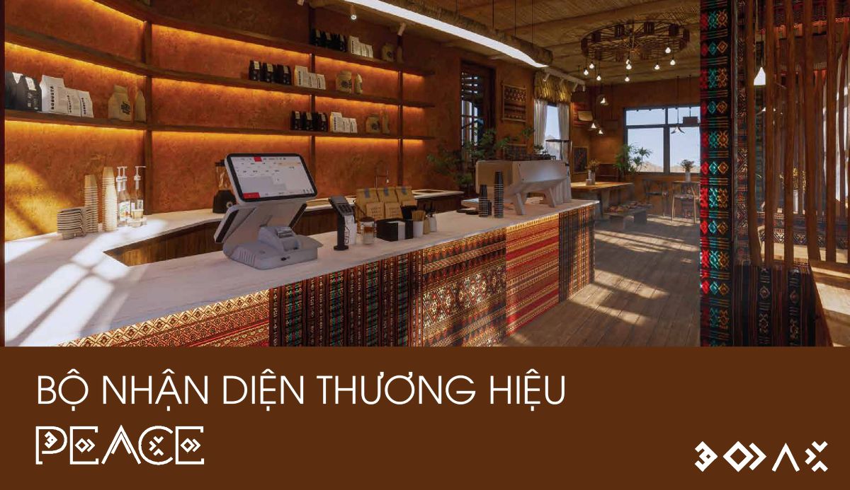 Thiết kế bộ nhận diện thương hiệu PEACH