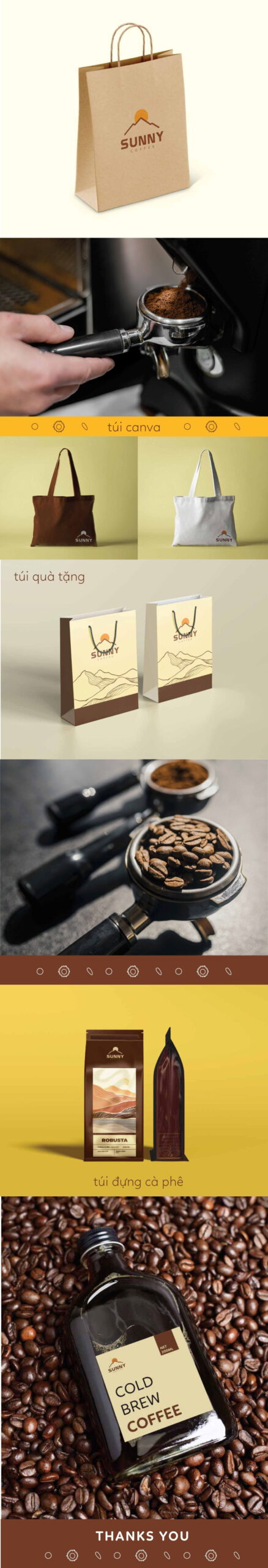 Thiết kế bộ nhận diện thương hiệu SUNNY  