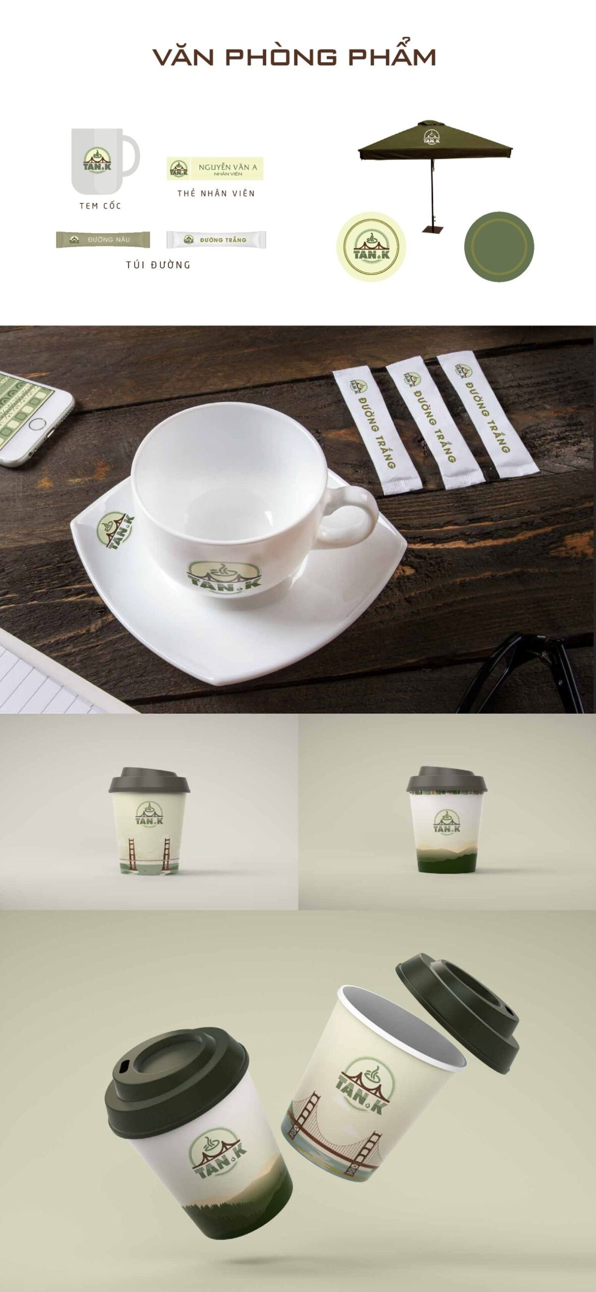 Thiết kế bộ nhận diện thương hiệu TAN.K  