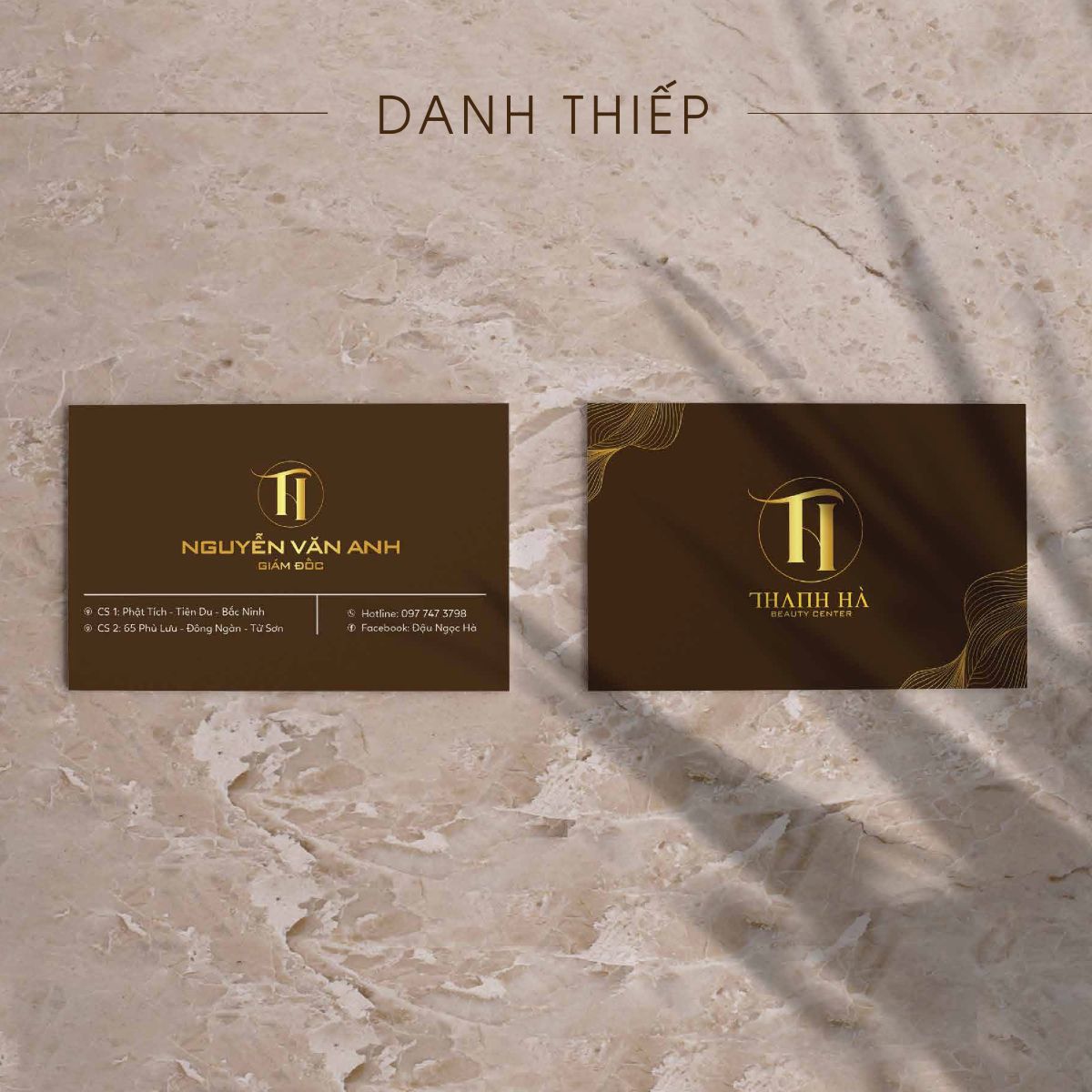 Thiết kế bộ nhận diện thương hiệu THANH HÀ 