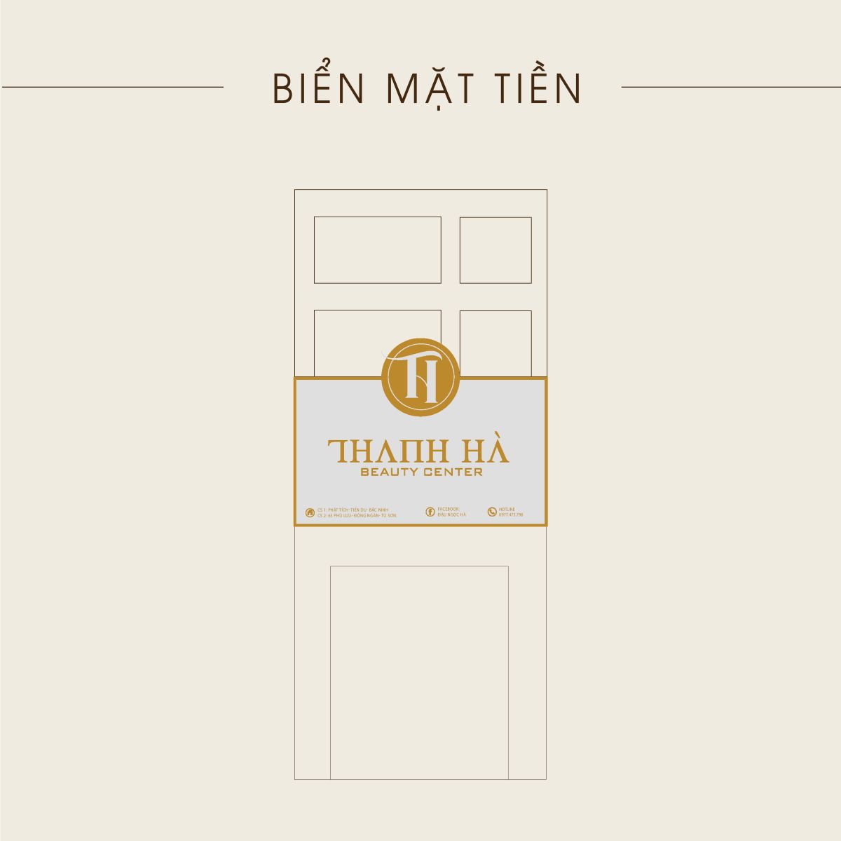 Thiết kế bộ nhận diện thương hiệu THANH HÀ 