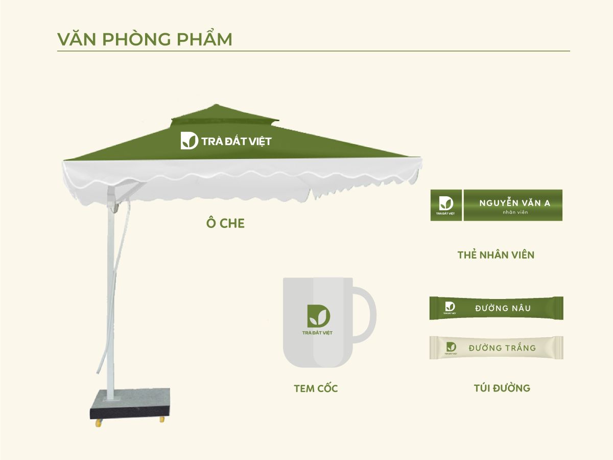 Ứng dụng nhận diện trên hệ thống bao bì F&B