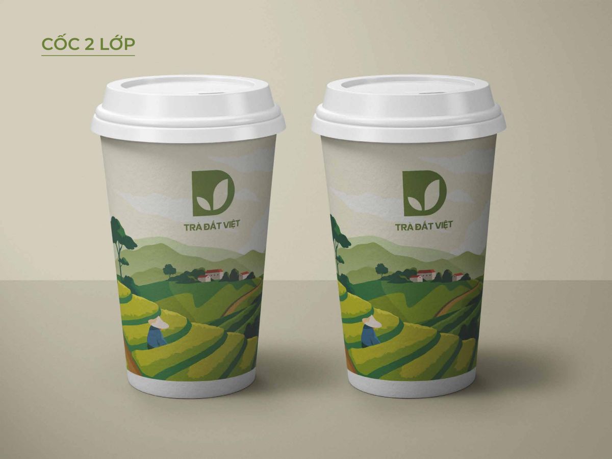 Ứng dụng nhận diện trên hệ thống bao bì F&B