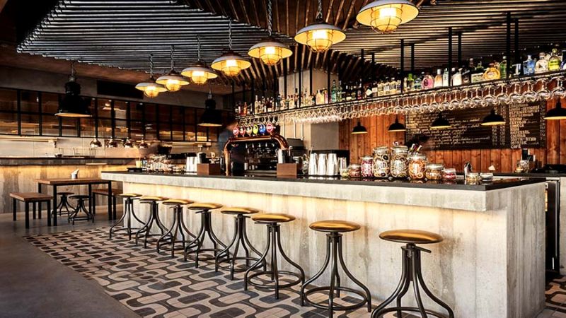 Bàn bar Industrial