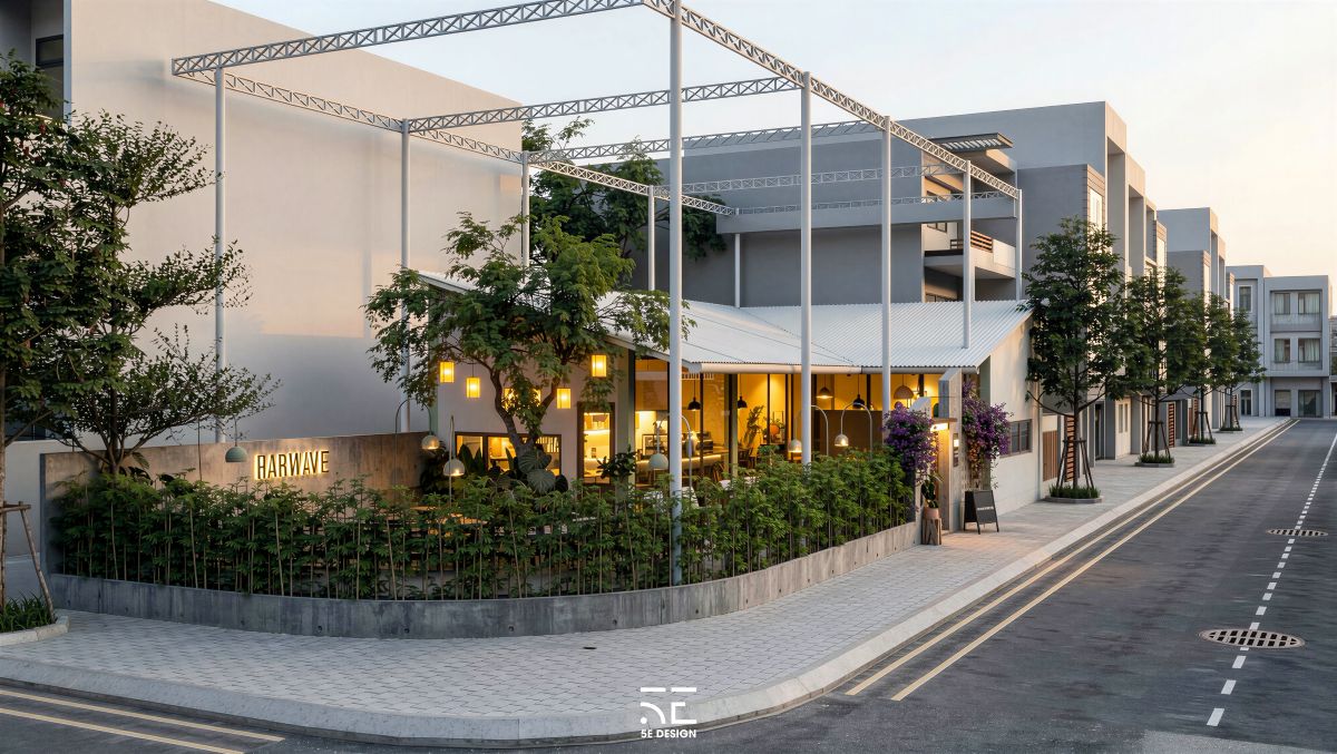 chi phí đầu tư quán cà phê sân vườn