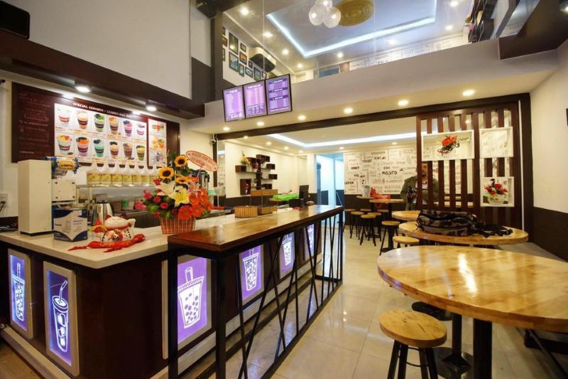 Thiết kế khu pha chế khoa học 