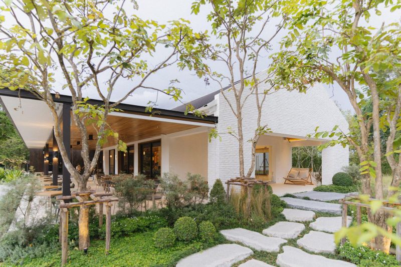 Phong cách Sân vườn (Garden Cafe) 