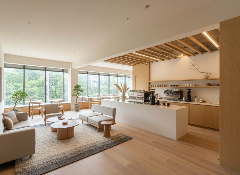 Những phong cách thiết kế phù hợp cho quán cafe kết hợp nhà ở 
