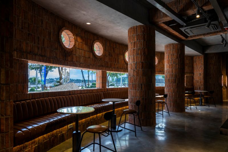 Thiết kế nội thất trong quán cafe