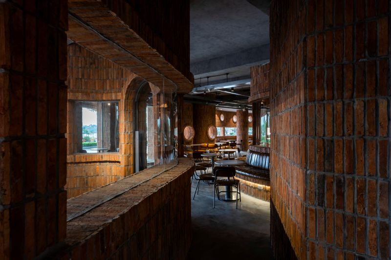 Thiết kế nội thất trong quán cafe