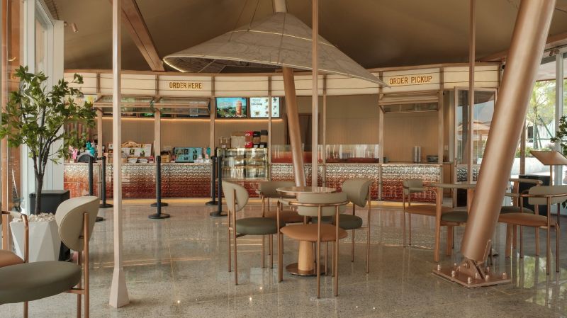 Thiết kế nội thất quán cafe Katinat Huế