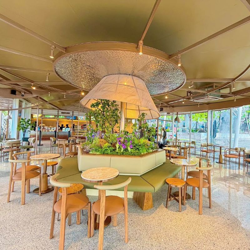 Thiết kế nội thất quán cafe Katinat Huế