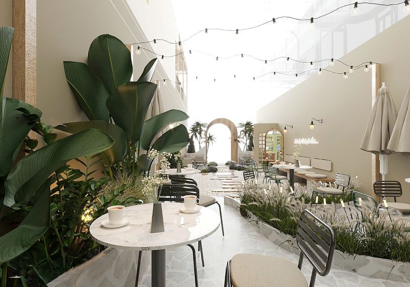 Chi phí nội thất quán cafe 
