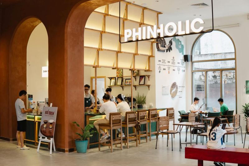 Thiết kế Phinholic Coffee