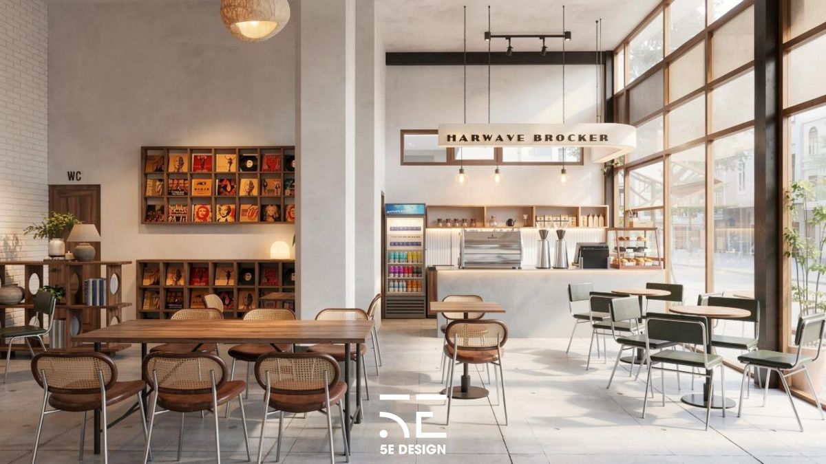 Harwave Coffee – Minh chứng cho một thiết kế quán cà phê hiệu quả